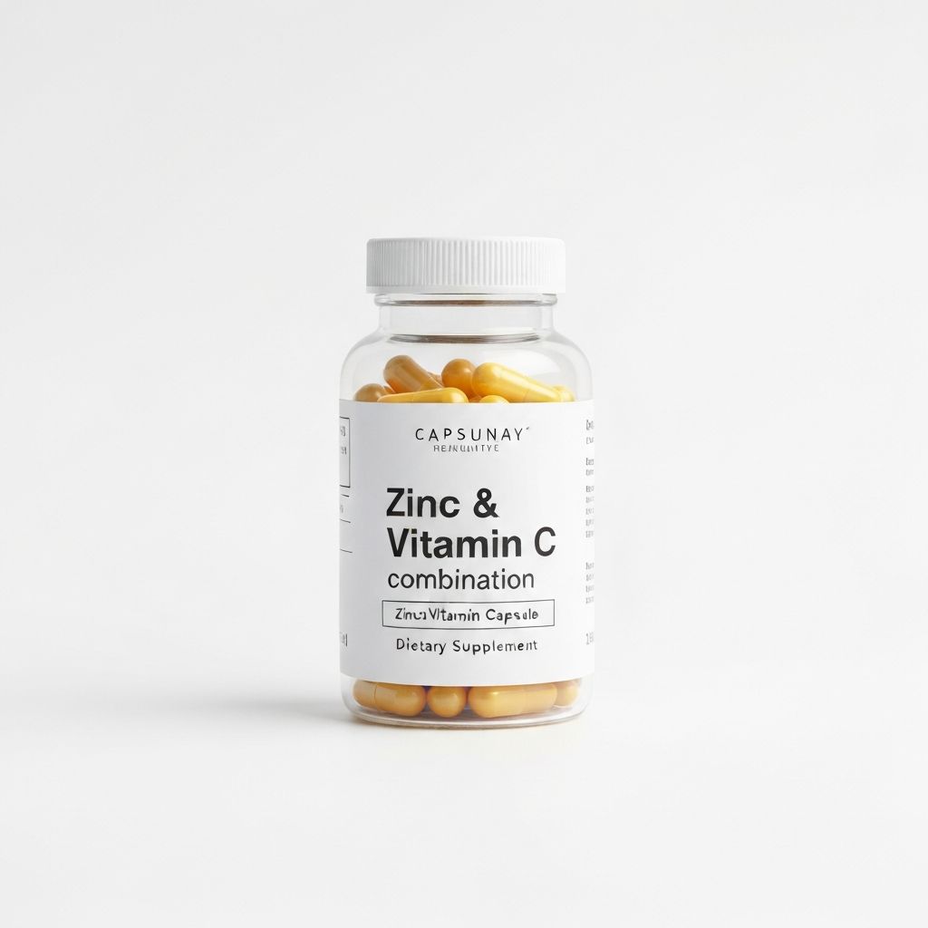Zinc and vitamin C combination capsules
